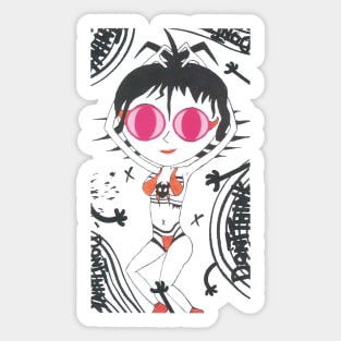 Love Zombie Sticker